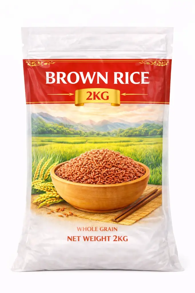 2kg Brown Rice 红糙米