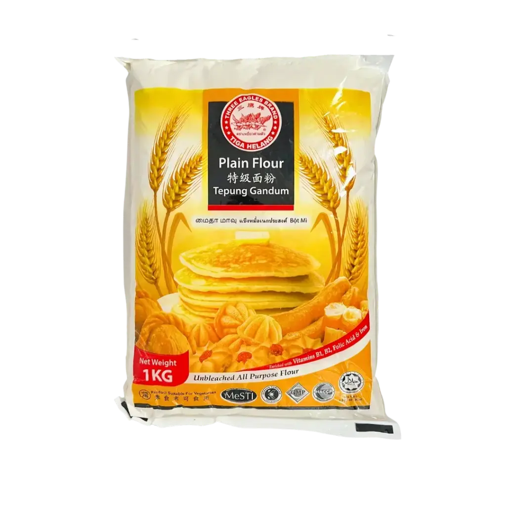 1kg Three Eagles Brand Plain Flour 三鹰面粉