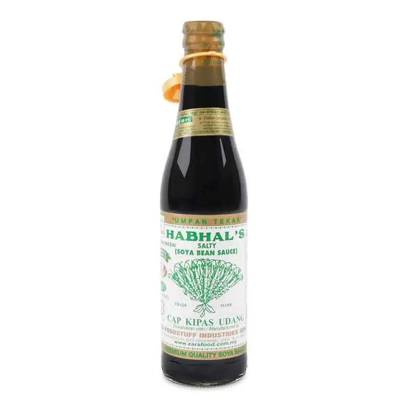 345g Habhal’s Salty Soya Sauce Small 小青示油