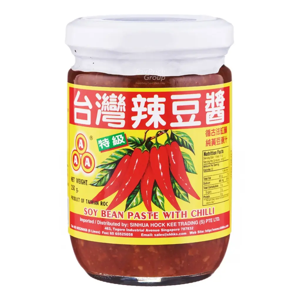 250g 3A (AAA) Soya Bean Paste With Chilli 辣椒豆瓣醬