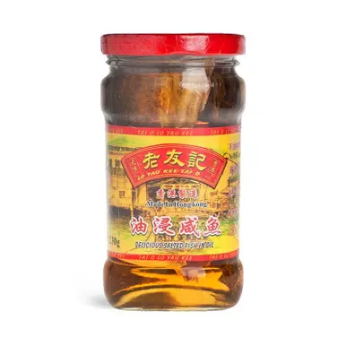 390g Salted Fish in Oil 油浸咸鱼