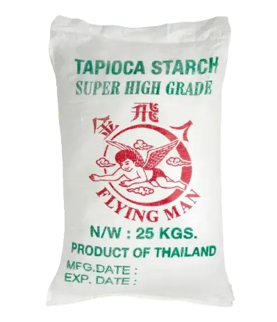 25kg Flying Man Tapioca Starch 金飞人茨粉