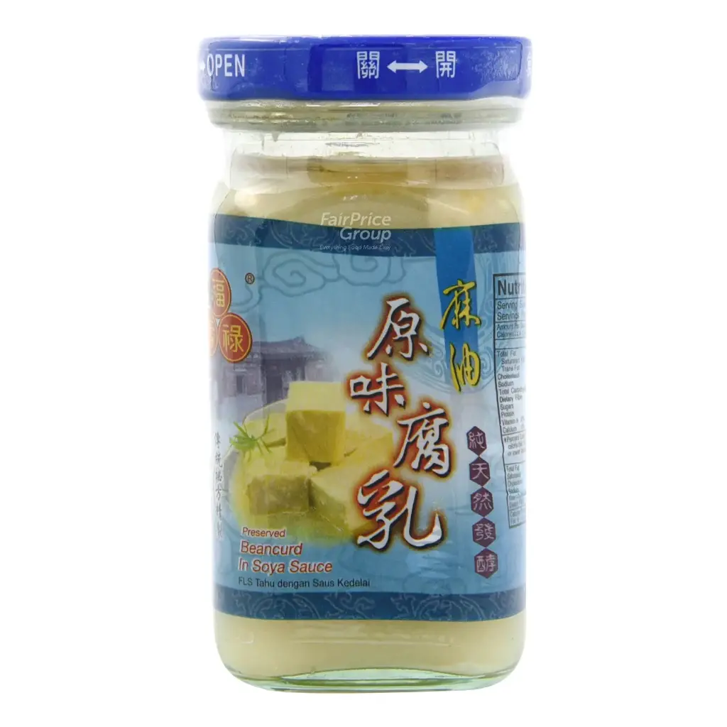 130g Beancurd in soya sauce 原味白俘虏