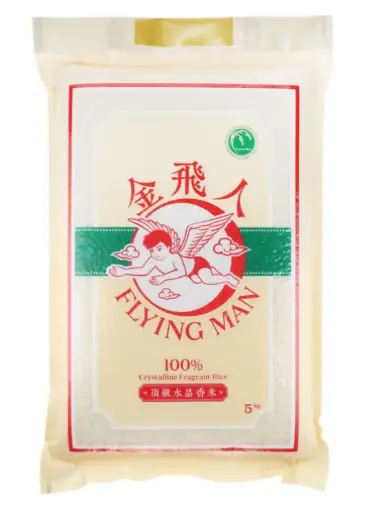 [White.Rice_023] 5kg Flying Man Rice 金飞人水晶香米
