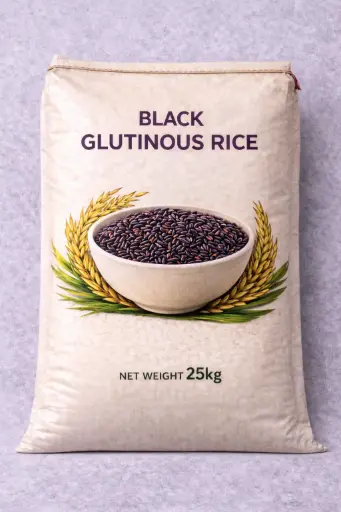 [Glutinous.Rice_003] 25kg Black Glutinous Rice 黑糯米