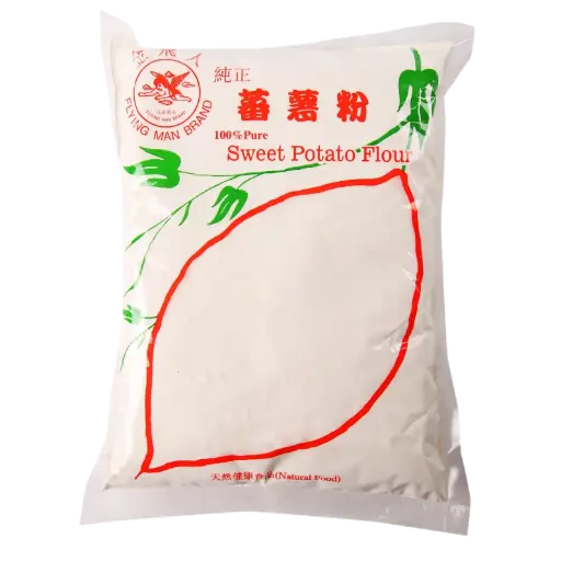[SwPotato.Flour_002] 500g Flying Man Xue Fen (Sweet Potato Flour) 金飞人番薯粉