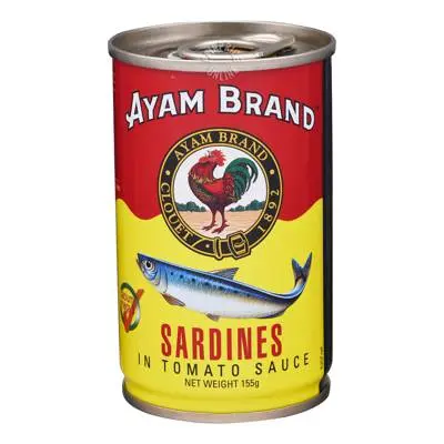 [Sardines.CanFd_001] 155g Ayam Sardines (Tall Can) 鸡标沙丁鱼