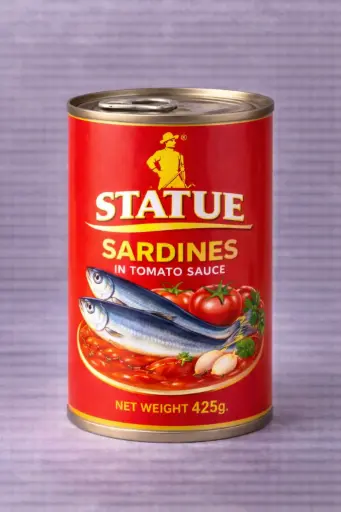 [Sardines.CanFd_014] 425g Statue Sardines 企人沙丁鱼