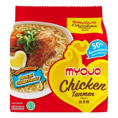 [Noodles.PkFd_016] 5s Myojo Chicken Noodles 鸡汤快熟麵