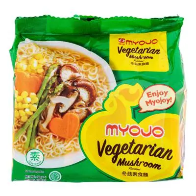 [Noodles.PkFd_017] 5s Myojo Vegetarian Mushroom Noodle 冬菇素食麵