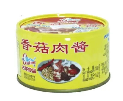 [Pork.CanFd_005] 180g Gulong Pork Minced With Bean Paste 古龙香菇肉酱