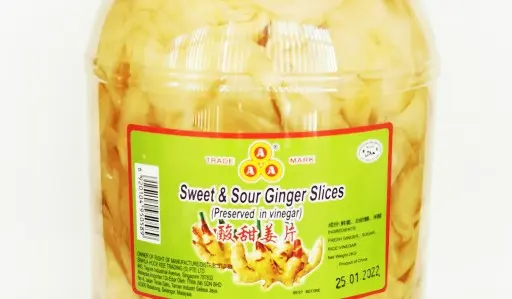 [CanVege.CanFd_019] 230g 3A Preserved Ginger Slices 酸姜片