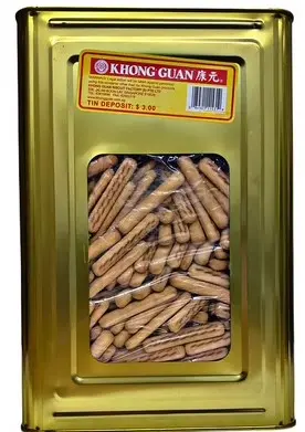 [Biscuits.OthFd_005] 3.6kg Vanilla Biscuit Tin 饼干