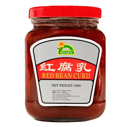 [BeanCurd.Paste_007] 250g Red Preserved Beancurd 汕头四方红腐乳
