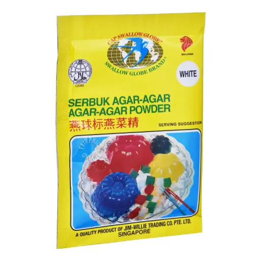 [Other.PkFd_005] 10g x 12 Pkt SG Agar Agar - White 白色菜燕